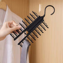 360 Degree Rotating Household Adjustable Tie Storage Rack