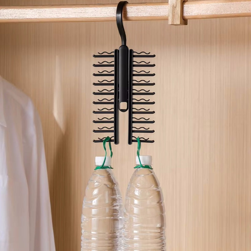 360 Degree Rotating Household Adjustable Tie Storage Rack