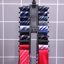 360 Degree Rotating Household Adjustable Tie Storage Rack