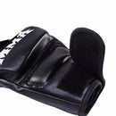 Half Finger Leather Cushion Boxing Training Gloves