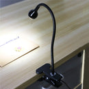 Flexible USB Power Reading Book Light With Holder Clip