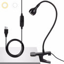 Flexible USB Power Reading Book Light With Holder Clip