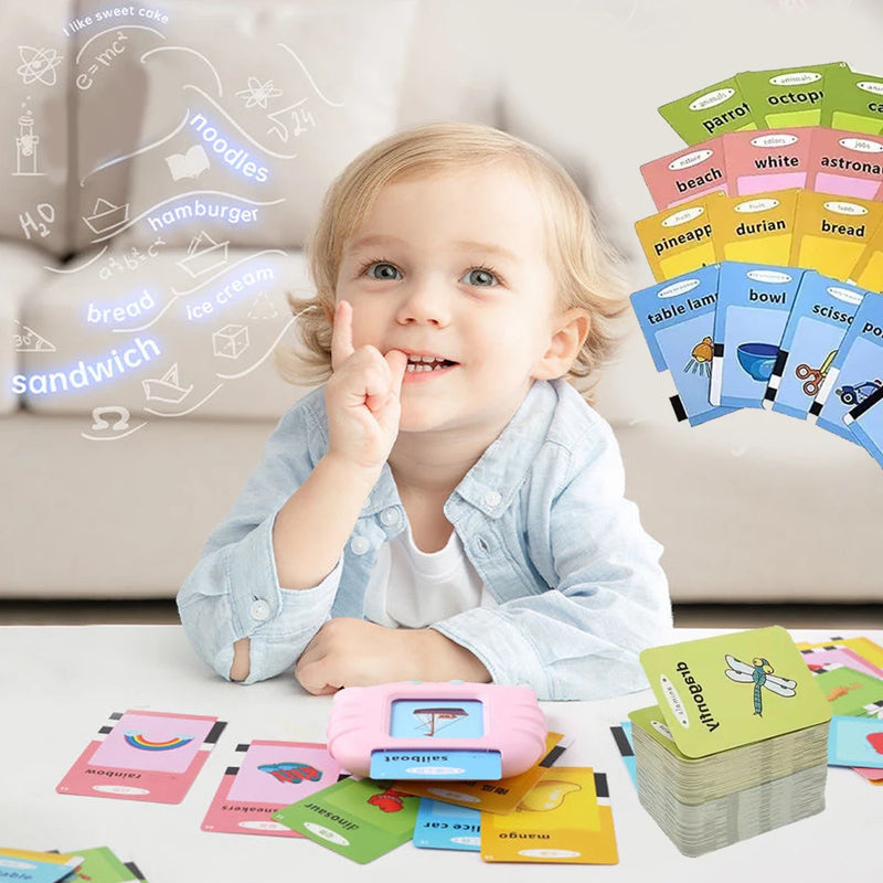 Early Education Flash Card Preschool English Electronic Audio Book