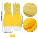 Anti-Bee Apiculture Gloves with Ventilated Sleeves
