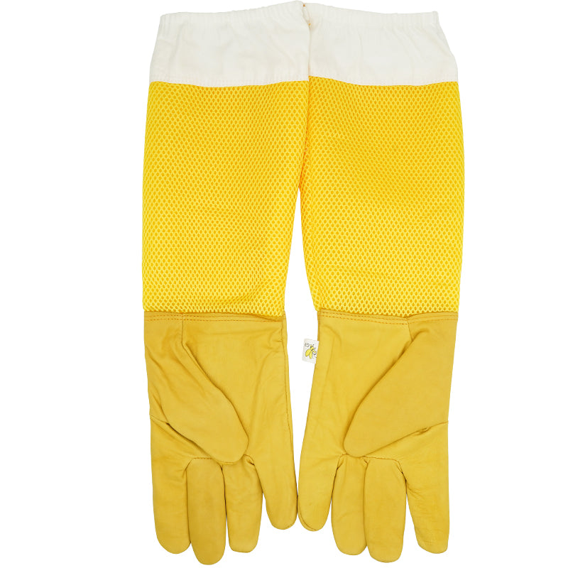 Anti-Bee Apiculture Gloves with Ventilated Sleeves