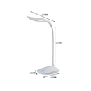 Dormitory Reading LED Lamp Three Gears Touch Dimmer Lamp