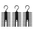 360 Degree Rotating Household Adjustable Tie Storage Rack