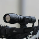 2pcs Bright LED Flashlight Rechargeable Torch Camping Zoom Light