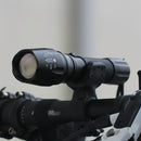 2pcs Bright LED Flashlight Rechargeable Torch Camping Zoom Light