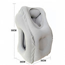 Portable Chin Support Inflatable Travel Neck Pillow Office Nap Rest Support Pillow
