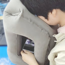 Portable Chin Support Inflatable Travel Neck Pillow Office Nap Rest Support Pillow