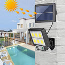 LED Solar Split Wall Waterproof Motion Sensor Lamp