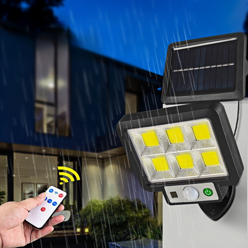 LED Solar Split Wall Waterproof Motion Sensor Lamp