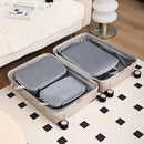 3Pcs Compressible Travel Storage Bag Suitcase Packing Cubes