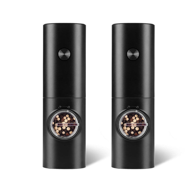 Coarseness Adjustable Refillable Electric Salt And Pepper Grinder