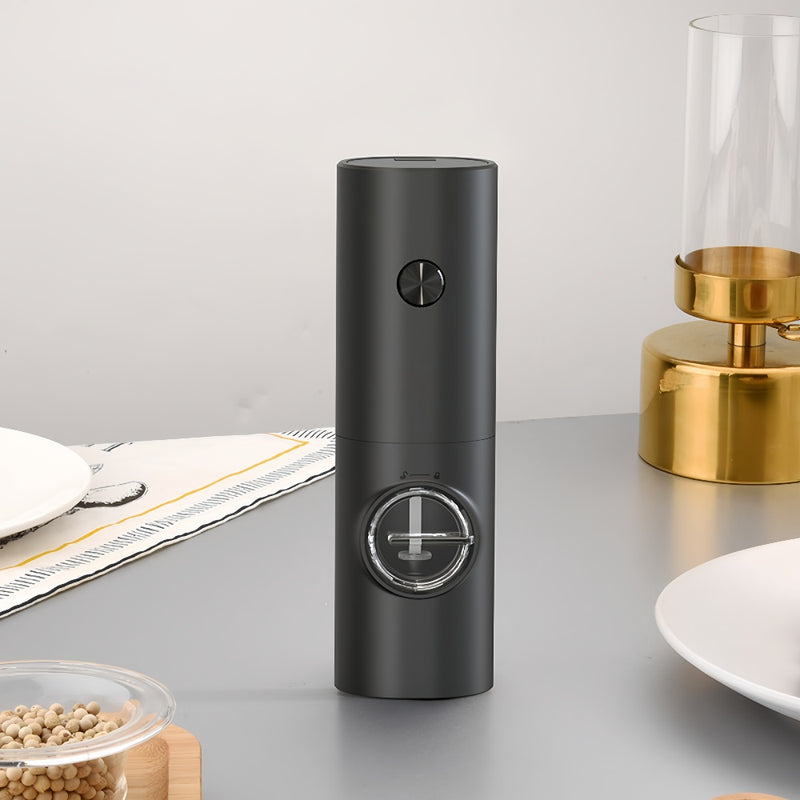 Coarseness Adjustable Refillable Electric Salt And Pepper Grinder
