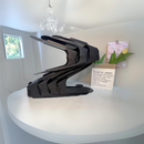 7 Pcs Double-Layer Integrated Adjustable Plastic Shoe Rack