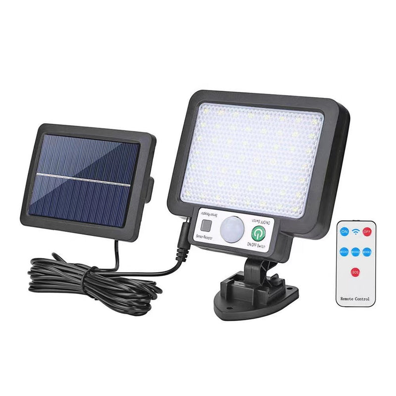 LED Solar Split Wall Waterproof Motion Sensor Lamp