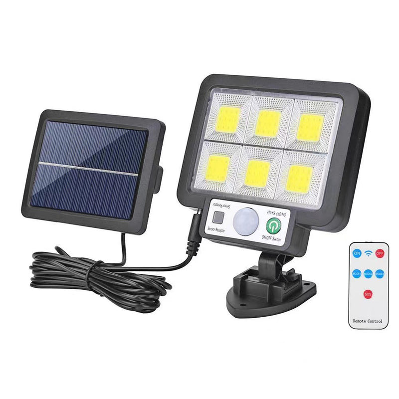 LED Solar Split Wall Waterproof Motion Sensor Lamp