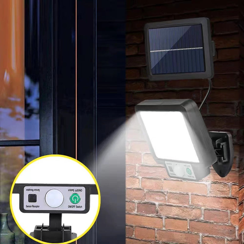 LED Solar Split Wall Waterproof Motion Sensor Lamp