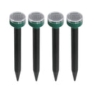 4 Pcs Solar Ultrasonic Electronic Mouse Snake Insect Repeller