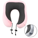 Soft Travel Pillow U Shaped Travel Memory Foam Neck Cushion