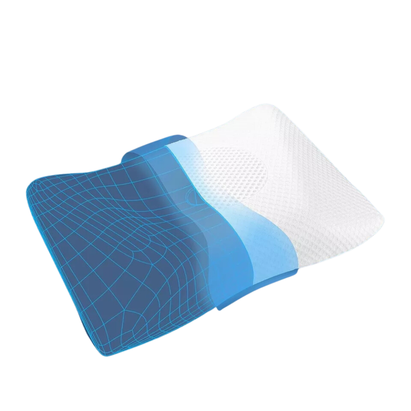 Cervical Pillow Ergonomic Contour Memory Foam Orthopedic Bed Pillow Neck Support