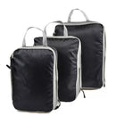 3Pcs Compressible Travel Storage Bag Suitcase Packing Cubes