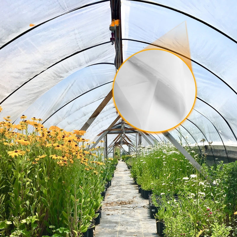 Greenhouse Film Cover Greenhouse Film UV Resistant Polyethylene Covering Garden Plants Flowers Agriculture_1