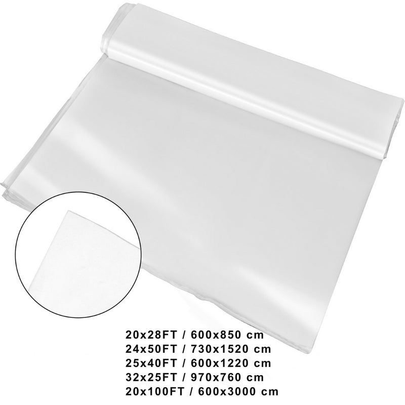 Greenhouse Film Cover Greenhouse Film UV Resistant Polyethylene Covering Garden Plants Flowers Agriculture_7