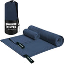 Quick-Drying Sports Towel 40x80CM Swimming Gym Fitness Camping Running Beach Washcloth Towels