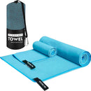 Quick-Drying Sports Towel 40x80CM Swimming Gym Fitness Camping Running Beach Washcloth Towels