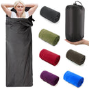 Ultra-Light Portable Fleece Sleeping Bag Liner for Outdoor Camping