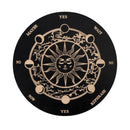 Wooden Moon and Star Pendulum Board for Metaphysical Healing and Divination