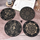 Wooden Moon and Star Pendulum Board for Metaphysical Healing and Divination