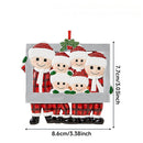 DIY  Christmas Family Pendant Decorations for Home