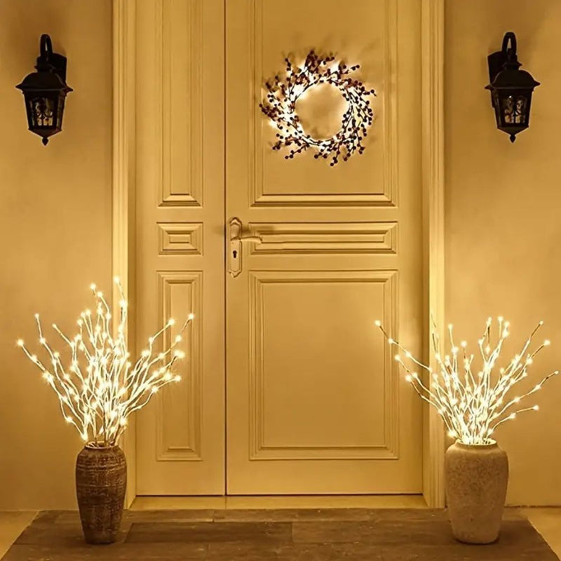 LED White Birch Branch Light for Festive Home and Wedding Decor