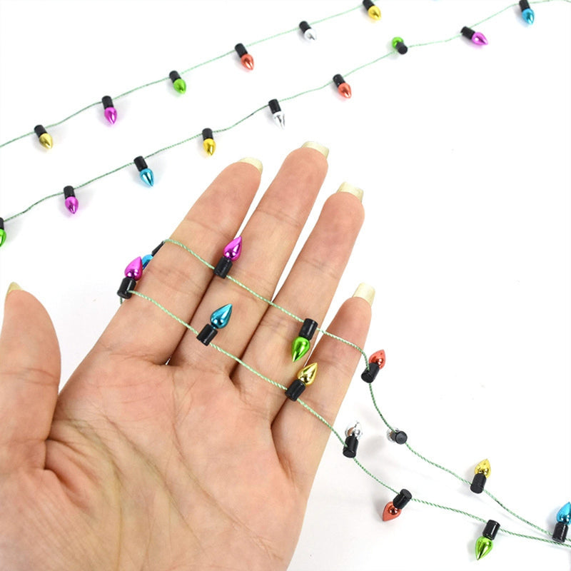 5M Colorful Bulbs String Garland Christmas Home Decorations Not LED