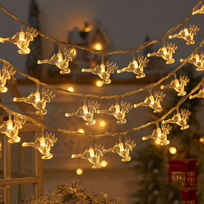 Christmas Tree LED String Lights Festive Home Decor and Gift