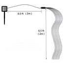 200 LED Solar Waterfall String Lights for Garden Christmas Decor