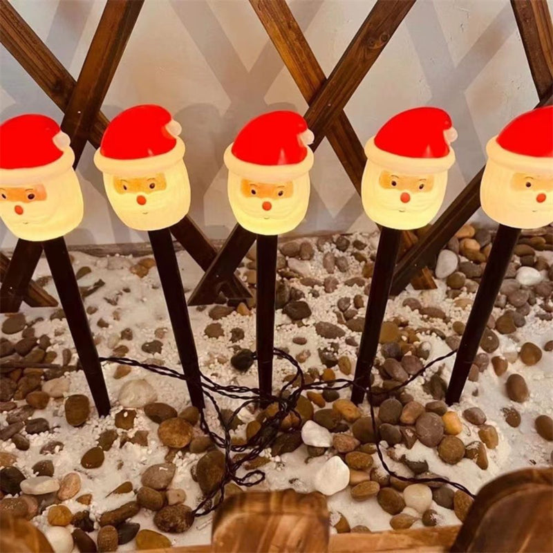 Holiday Lollipop Lights Festive Solar Outdoor Decorations