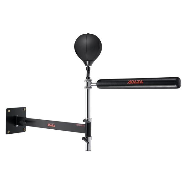 Wall Mount Boxing Spinning Bar with Punching Ball_0