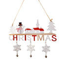 Gnome Santa Claus Wooden Hanging Ornament