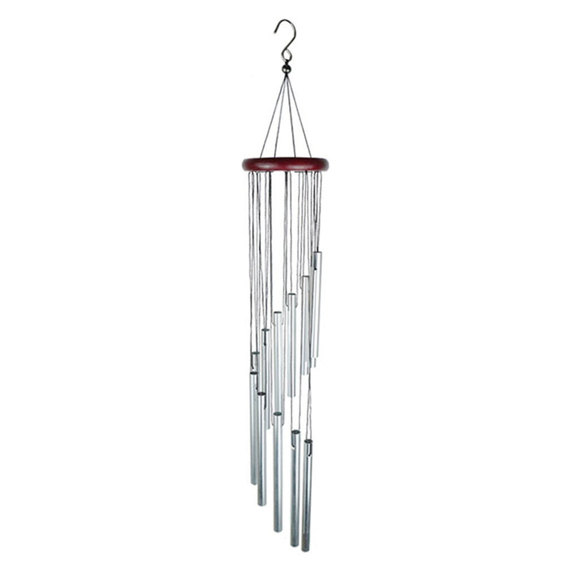 12 Tubes Aluminum Alloy Wind Chimes with Hook