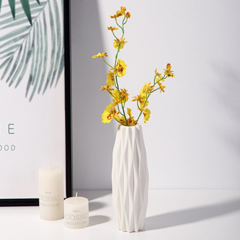 1pc Nordic Plastic Vase Simple Small Fresh Flower Pot
