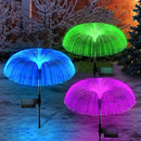 7 Color Solar Jellyfish Lights for Outdoor Walkways and Gardens