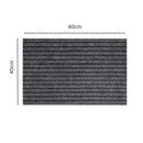 Modern Minimalist Square Floor Mat Durable Non Slip Indoor Outdoor Use