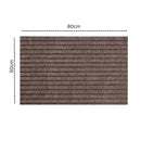 Modern Minimalist Square Floor Mat Durable Non Slip Indoor Outdoor Use