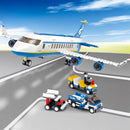 City Cargo Aircraft Educational Building Blocks Toy for Children