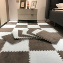 Soft Plush Children's Mat Baby Play Mat Baby Toys Eva Foam Puzzle Carpet